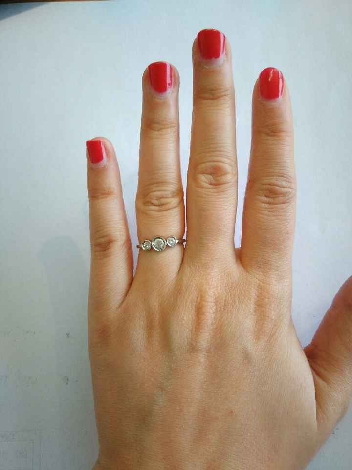 Montrez nous vos bagues de fiançailles :d - 1