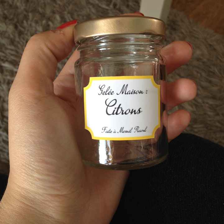 Etiquette validée par chéri