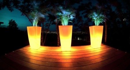 déco extérieure lumière