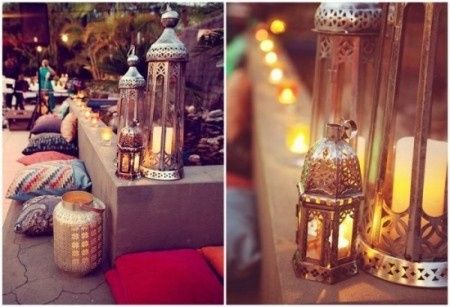 déco extérieure lumière