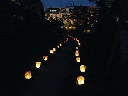 déco extérieure lumière