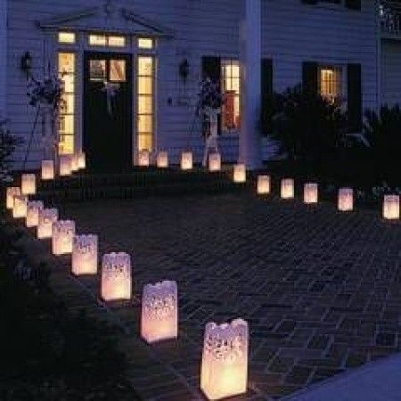 déco extérieure lumière