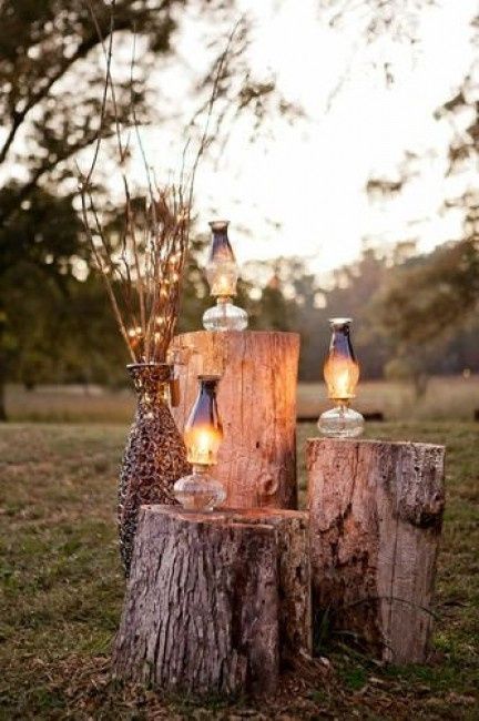déco extérieure lumière