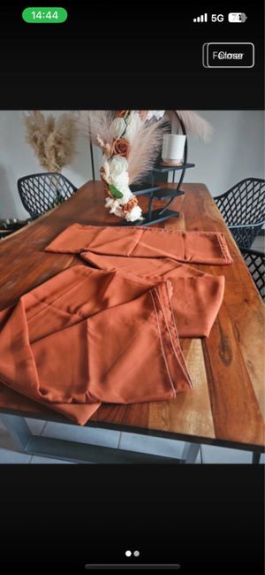 Recherche serviette de table 1