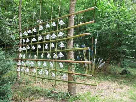 structure en bambou