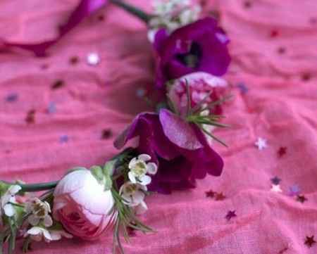 zoom couronne violette