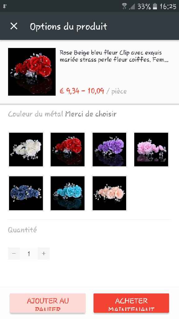 Accessoire cheveux reçu ! - 1