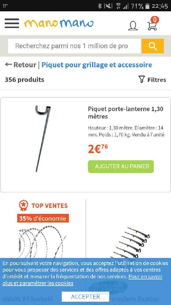 Piquet pour cérémonie laïque : help ! - 1