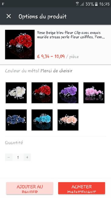Accessoire cheveux reçu ! - 1