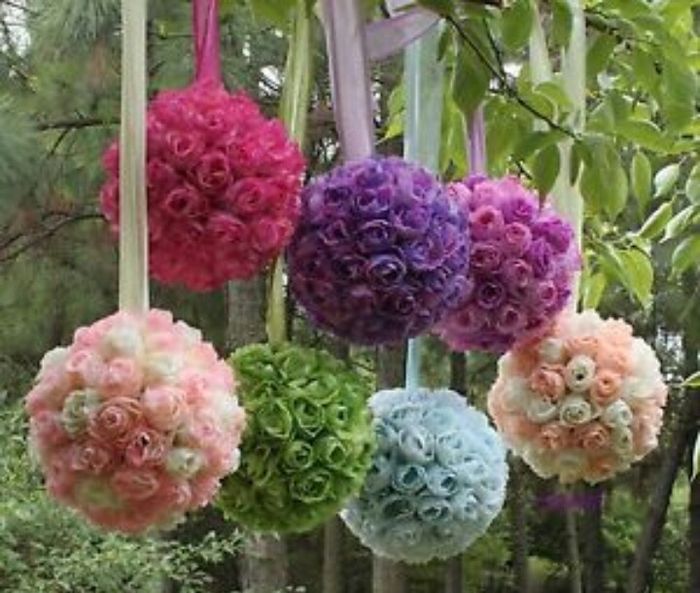 Fleurs pour boules polystyrène - 2
