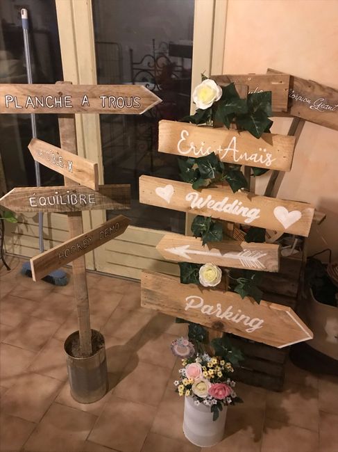 diy panneau de direction - 2