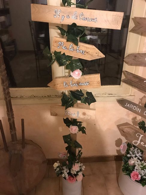 diy panneau de direction - 3