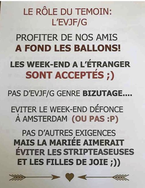 Kit parfait temoin - 8