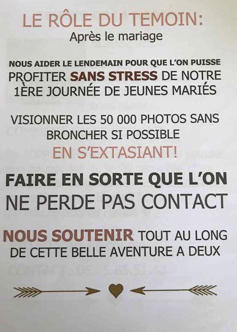 Kit parfait temoin - 11