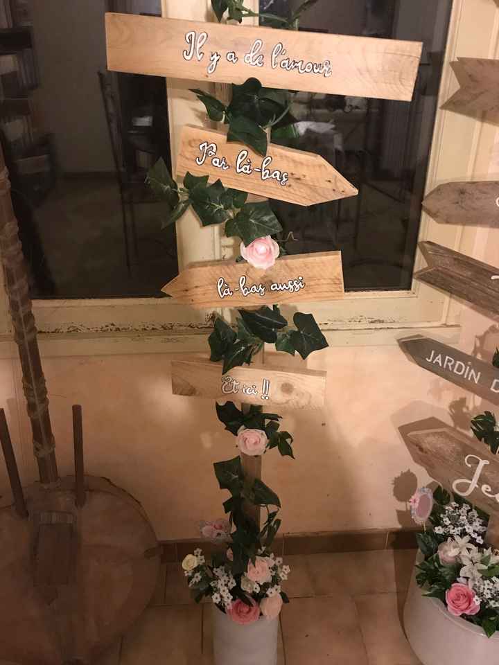 diy panneau de direction - 3