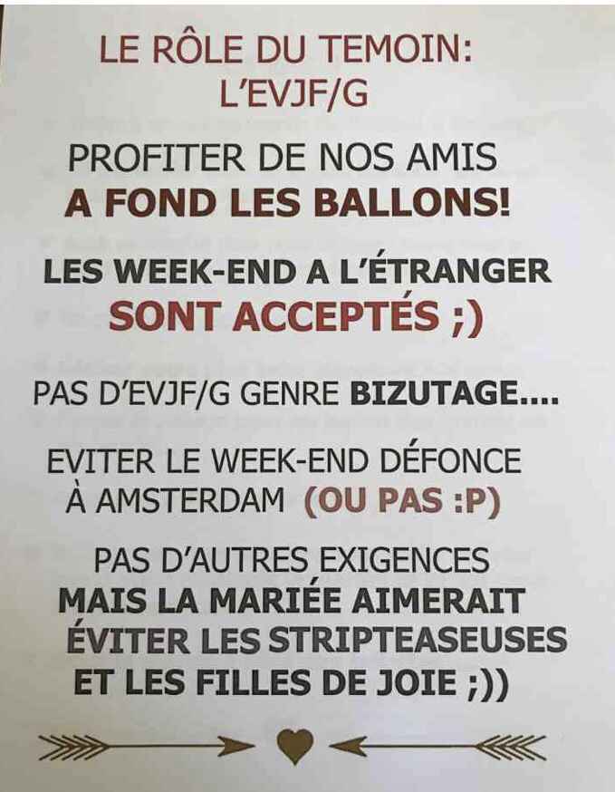 Kit parfait temoin - 8