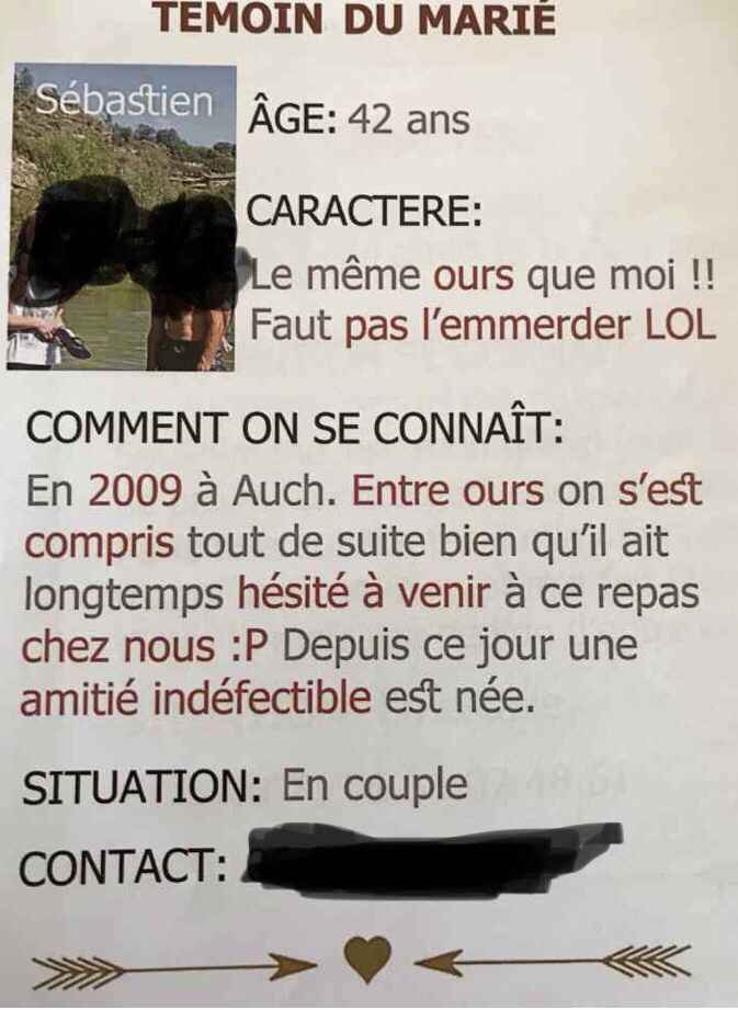 Kit parfait temoin - 13