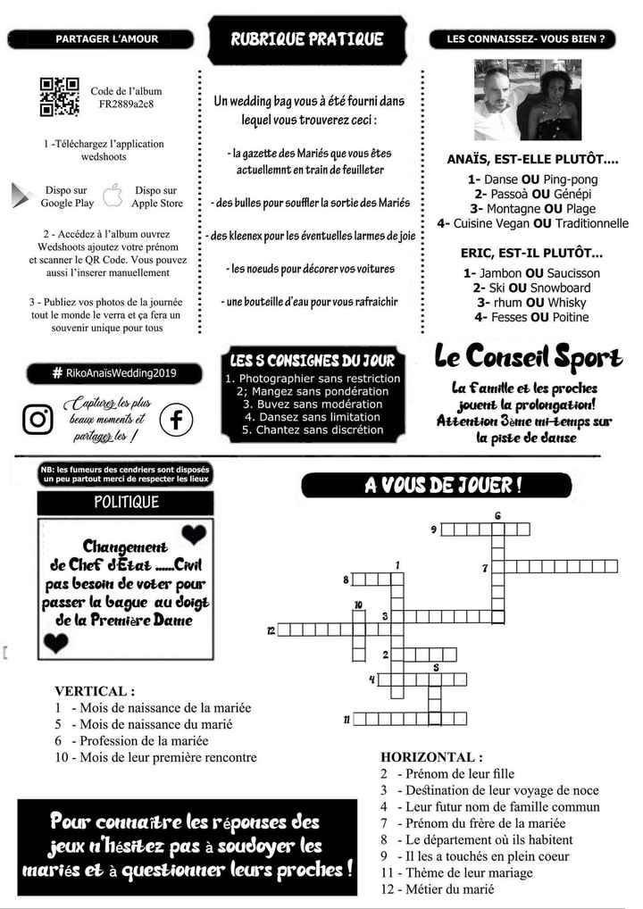 Gazette des mariées - 3