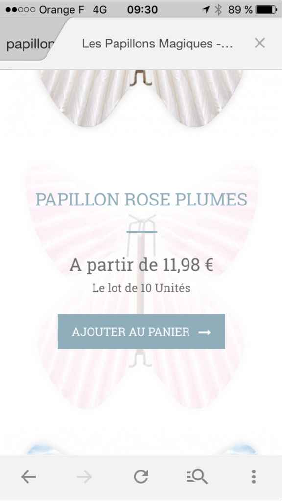 Papillon magique - 1