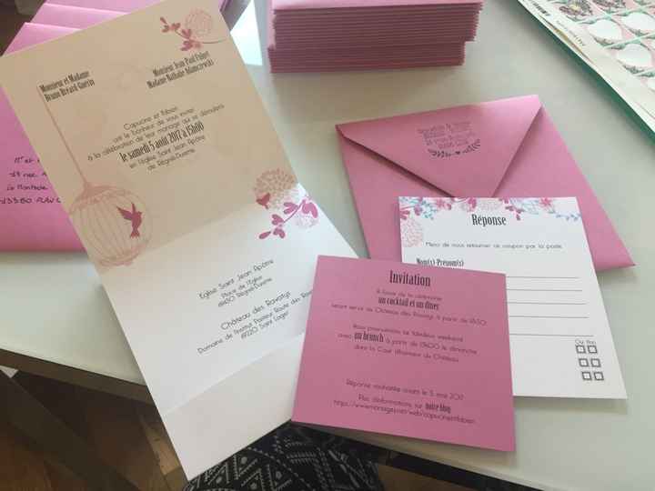Faire-parts prêts à partir!! - 4