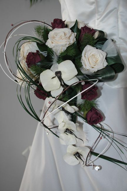 mon bouquet terminé!