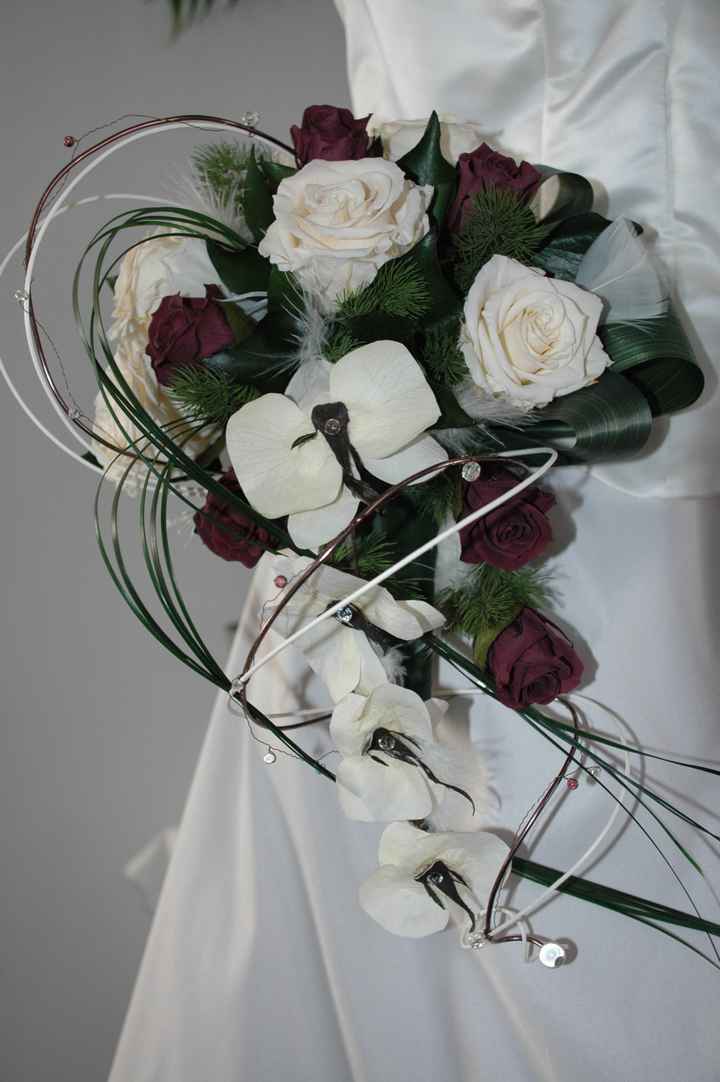 mon bouquet terminé!