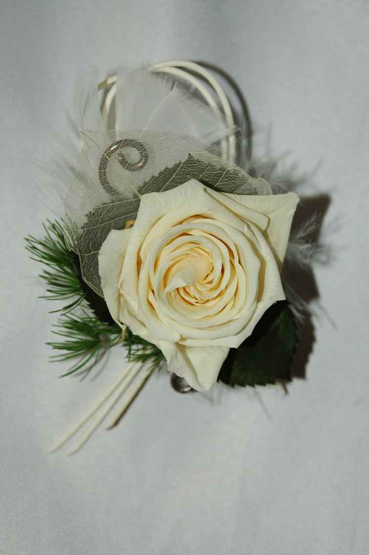 boutonnière du marié