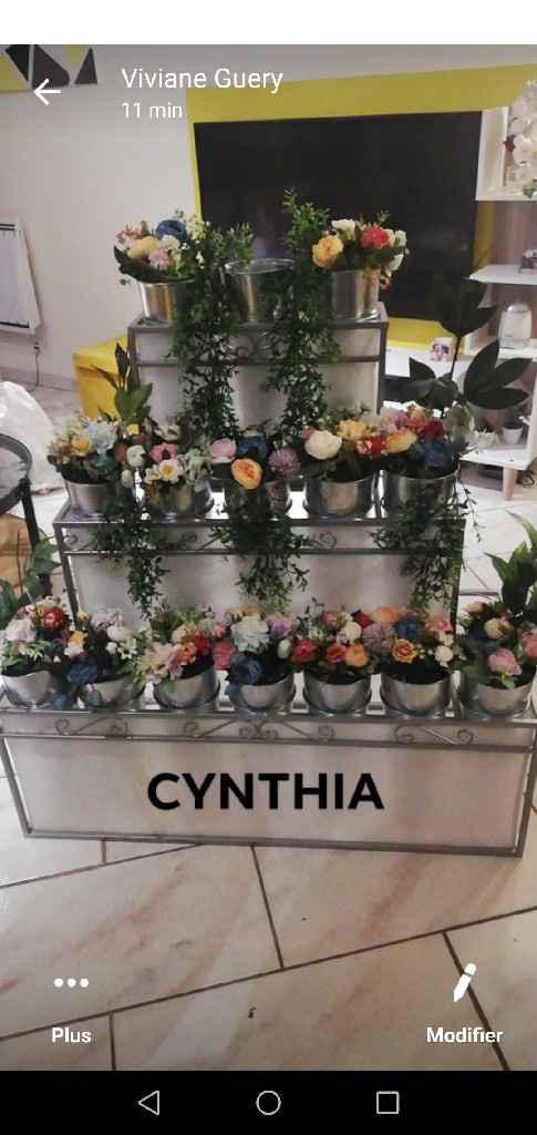 Deco côté table d honneur - 1