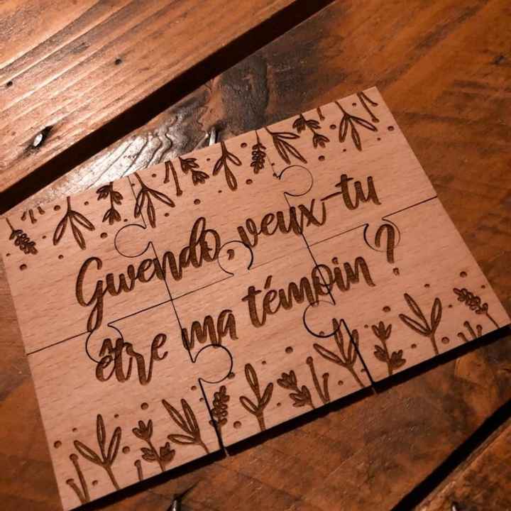 Annonce témoins mariage - 1