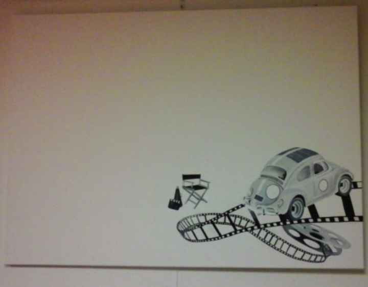 Voiture à empreintes