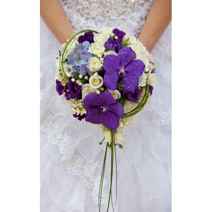 10 bouquets violets - 1