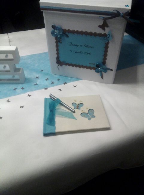 Table d urne et cadeaux des invités - 3