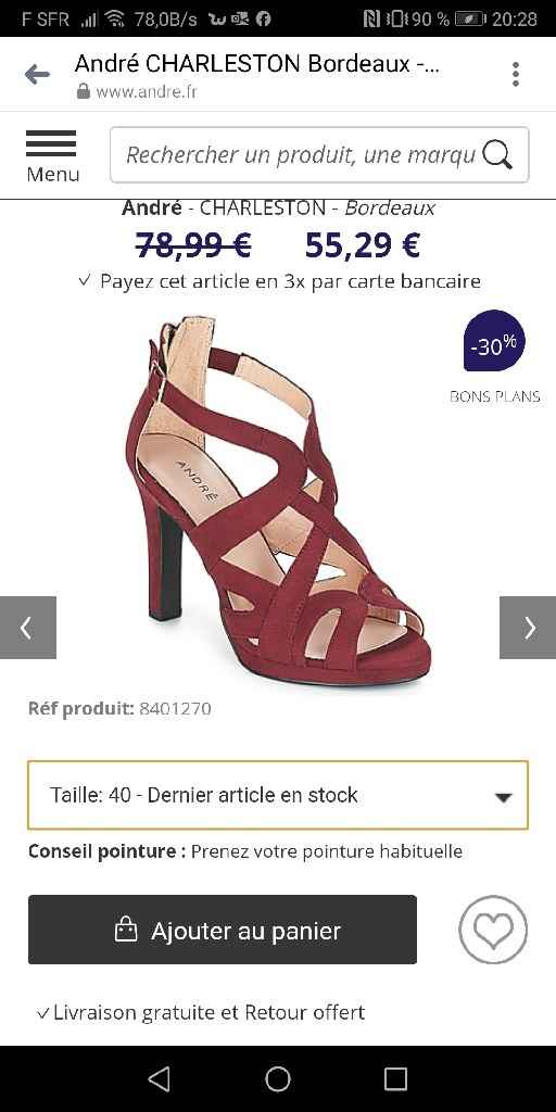 Comment sont / seront vos chaussures? - 1