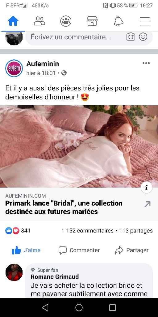 Mode mariage Primark - 1