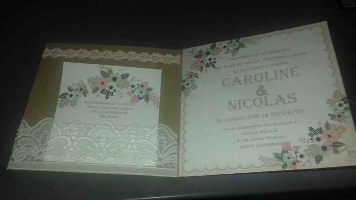 Mes faire parts diy - 1