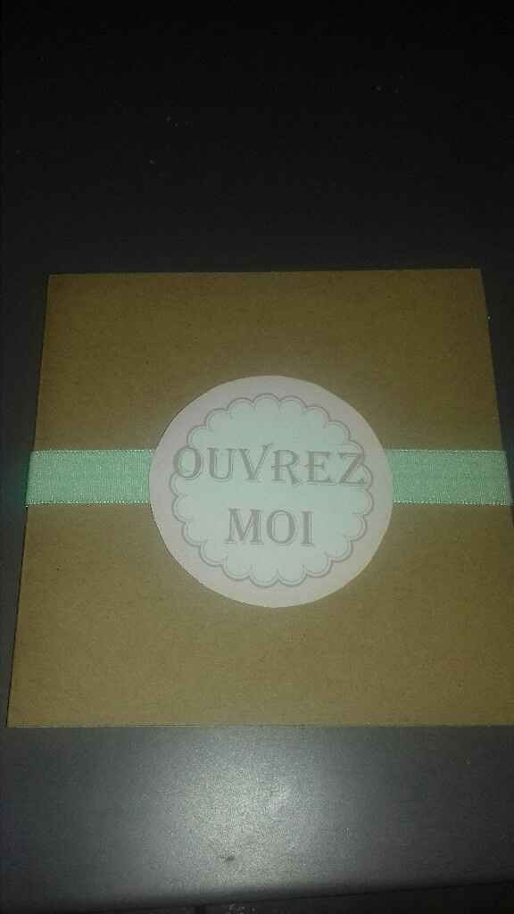 Mes faire parts diy - 2