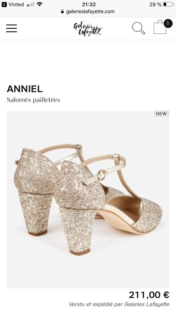 Chaussures anniel reçues ! - 1