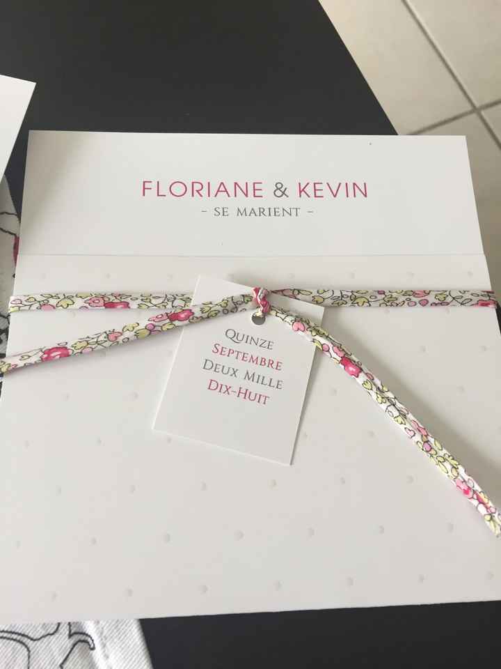  Faire parts reçues ! 😍😍 - 1