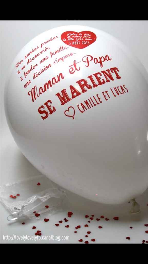Faire part original - 2