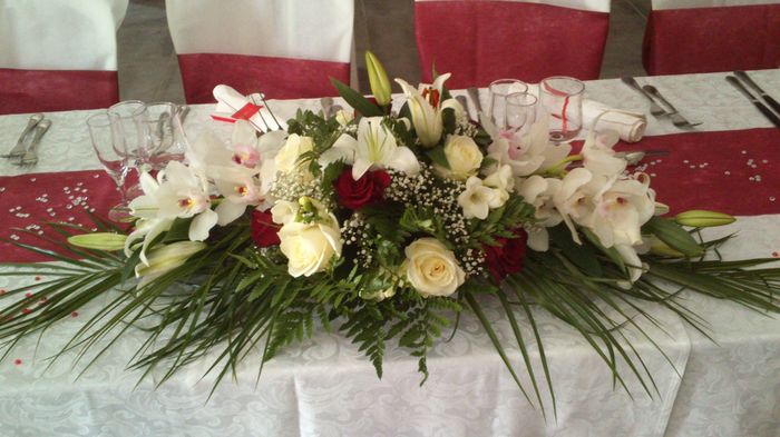 Déco table d'honneur