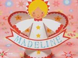 Marque place ange pour table enfant - 1