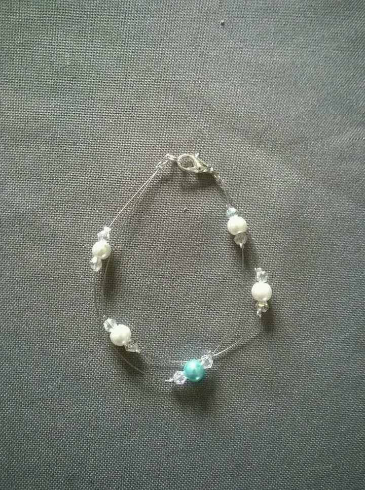 Mes bracelets pour mes témoins filles et mes bijoux - 2