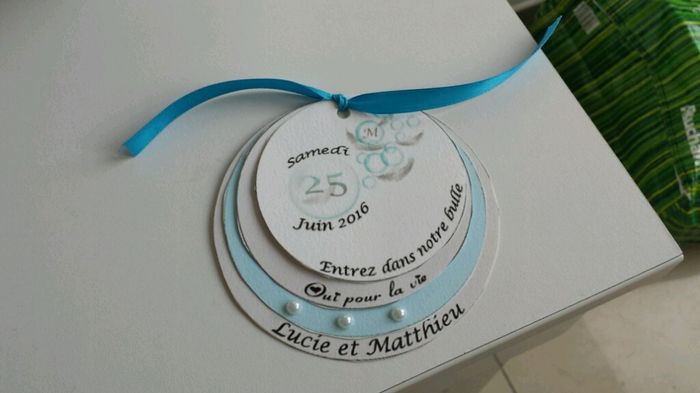Faire part mariage - 1