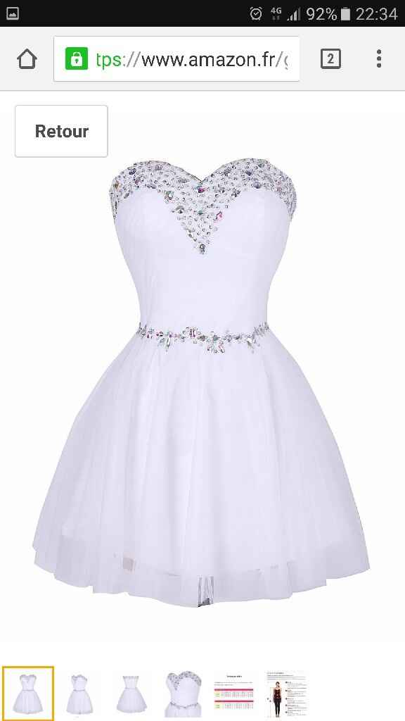 Une jolie sélection de robes de mariée courtes - 1