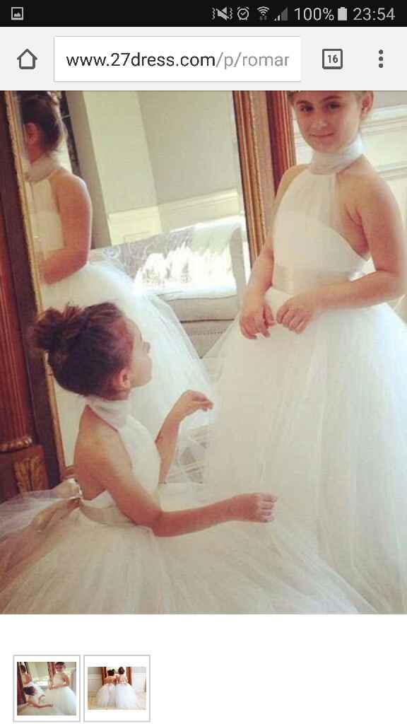 Robe des petites filles - 1
