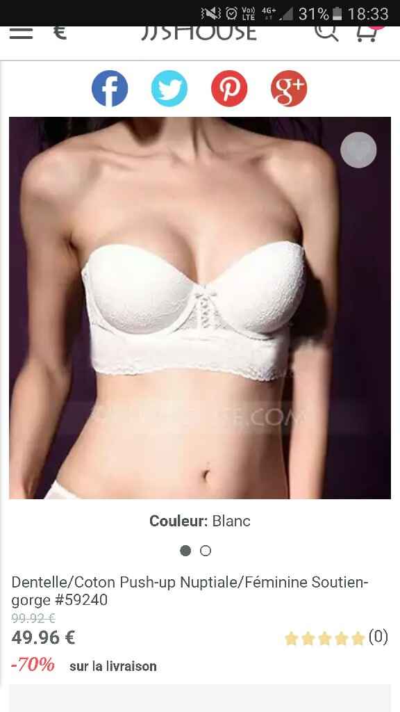 Soutien gorge petite poitrine - 2