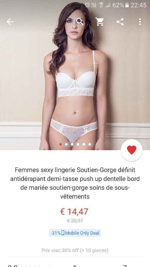 Question de lingerie sous la robe - 1