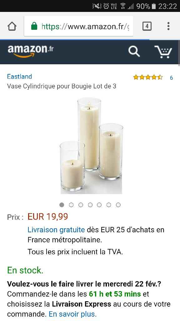 Vase deco de table - 1