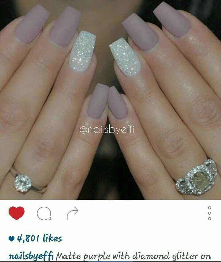 Inspiration manucure de la mariée - 2