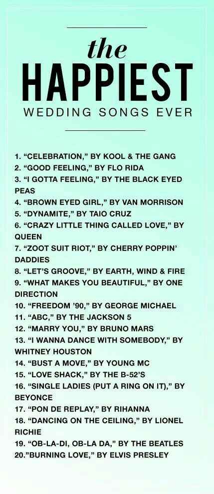 Chansons cérémonie et soirée - 1